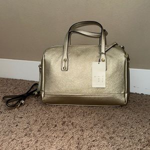 A New Day Brand New Brushed Gold Purse